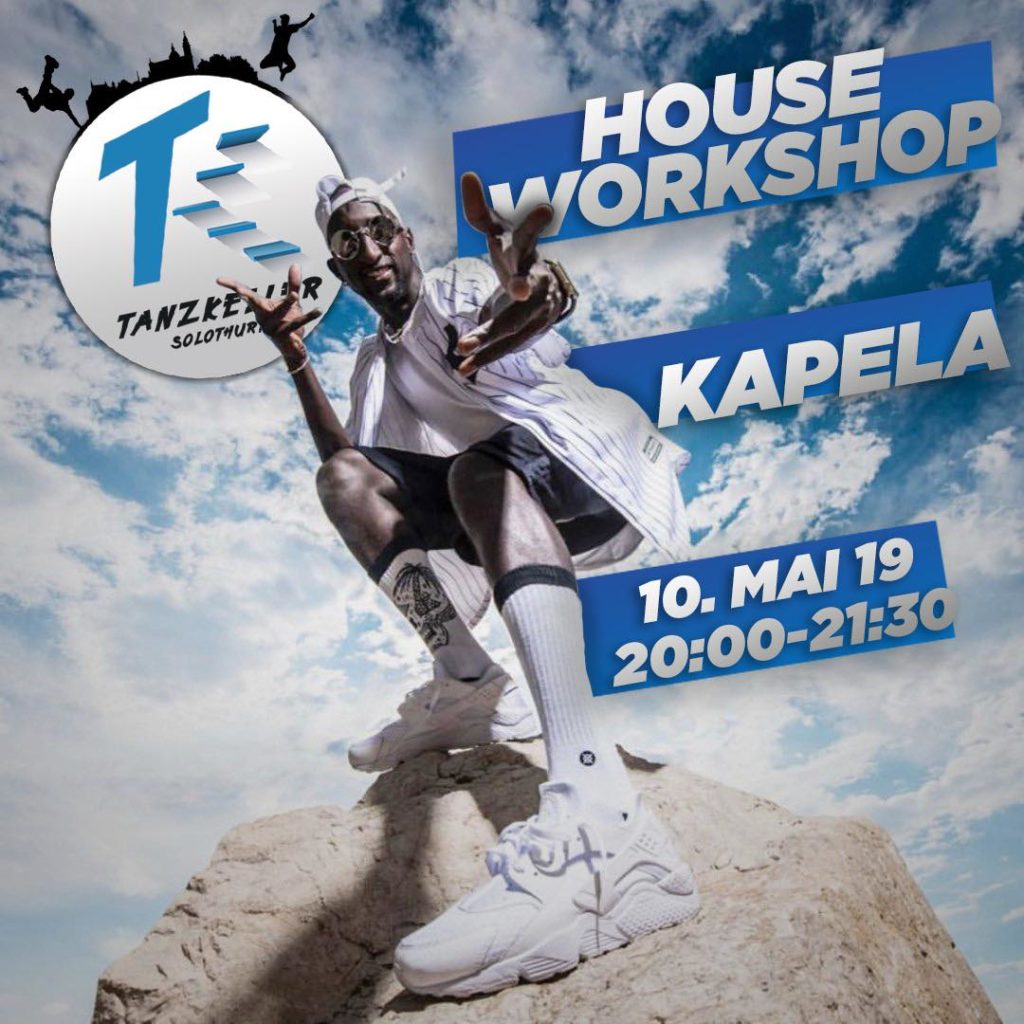 „Kapela" House Dance Workshop im Tanzkeller „Weltmeister in Solothurn